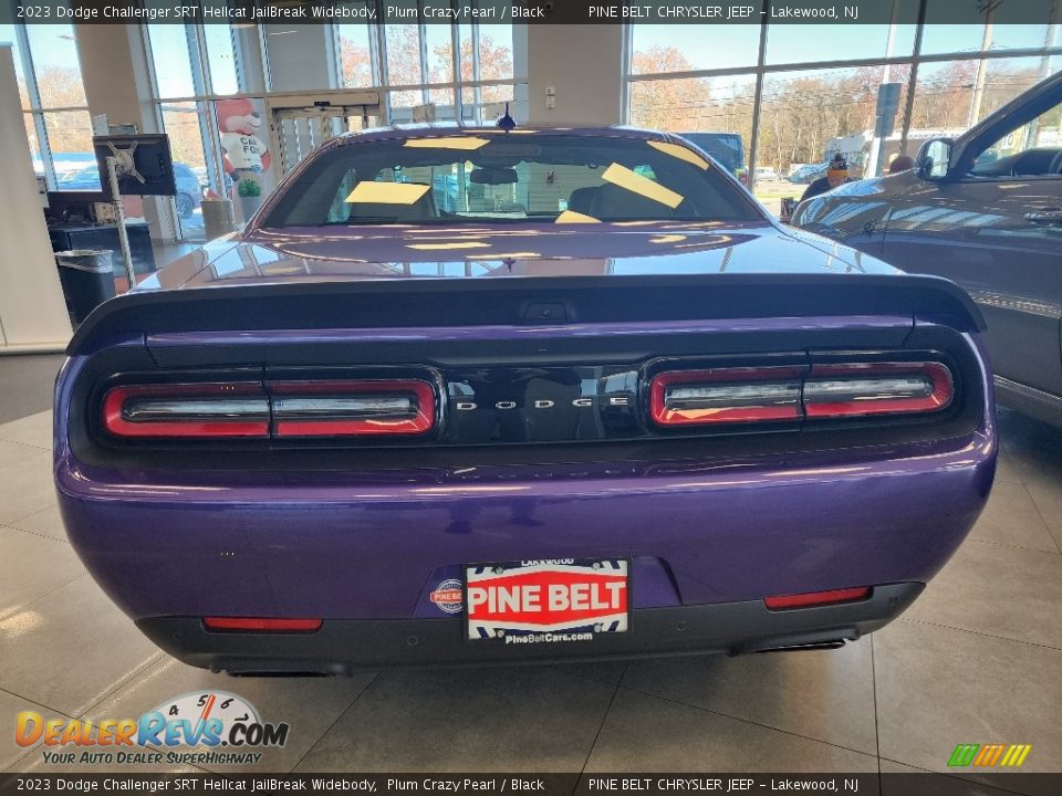 2023 Dodge Challenger SRT Hellcat JailBreak Widebody Plum Crazy Pearl / Black Photo #6