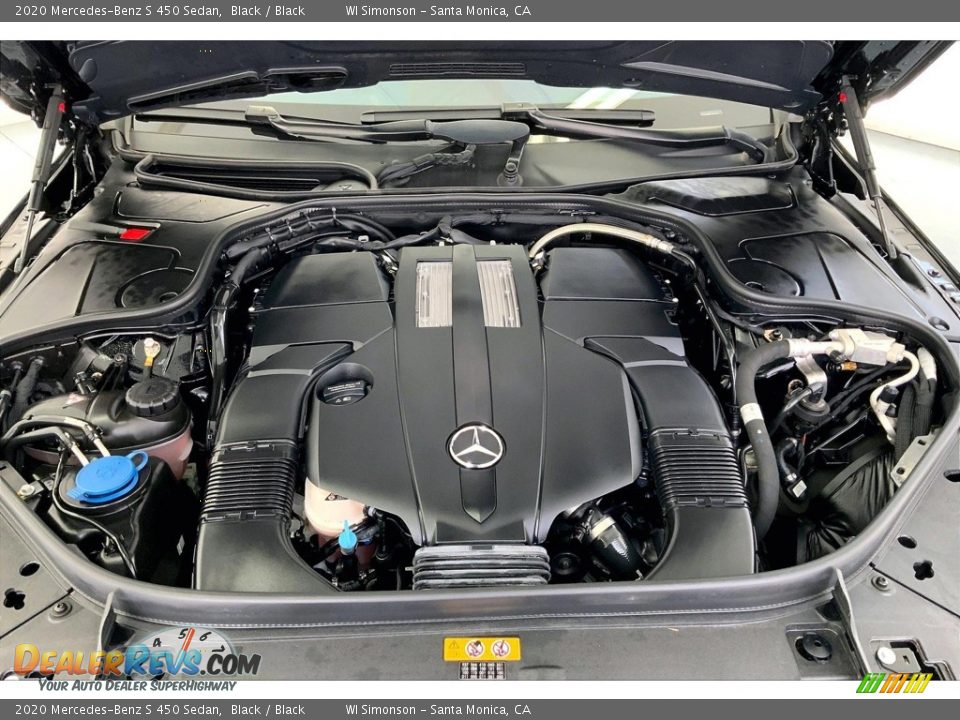 2020 Mercedes-Benz S 450 Sedan 3.0 Liter DI biturbo DOHC 24-Valve VVT V6 Engine Photo #9