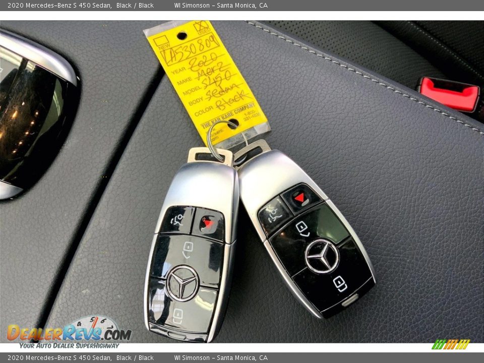 Keys of 2020 Mercedes-Benz S 450 Sedan Photo #11