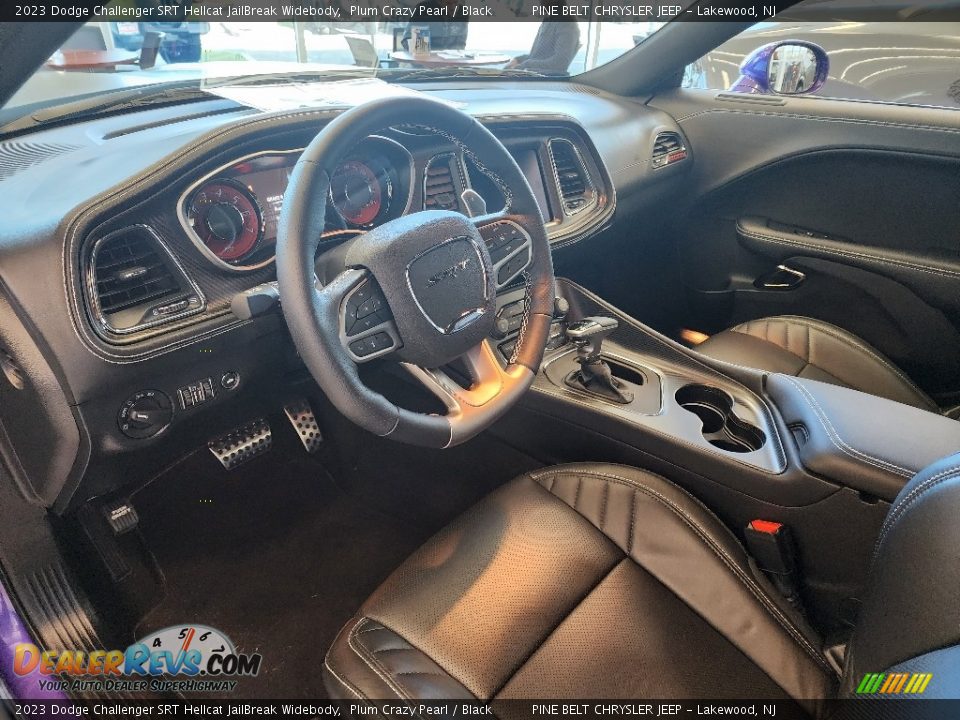 Front Seat of 2023 Dodge Challenger SRT Hellcat JailBreak Widebody Photo #10