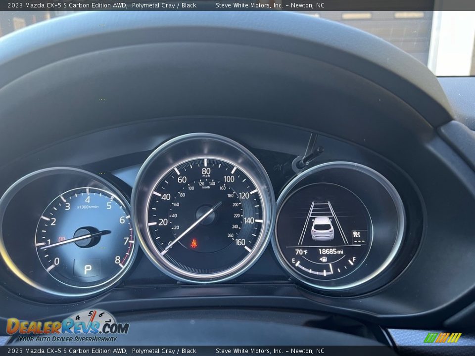 2023 Mazda CX-5 S Carbon Edition AWD Gauges Photo #18