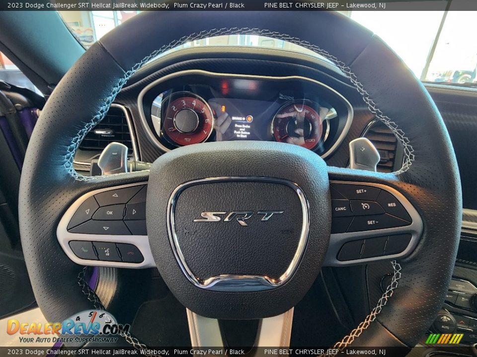 2023 Dodge Challenger SRT Hellcat JailBreak Widebody Steering Wheel Photo #13