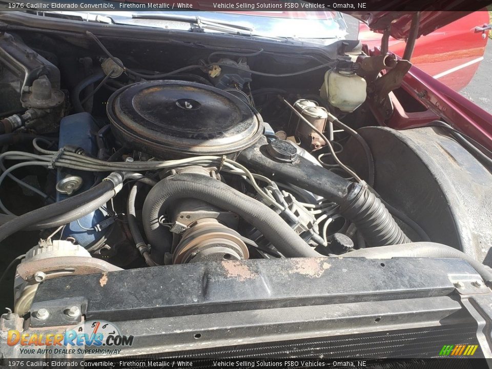 1976 Cadillac Eldorado Convertible 500 cid OHV16-Valve V8 Engine Photo #18
