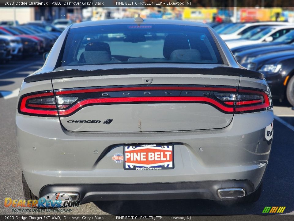 2023 Dodge Charger SXT AWD Destroyer Gray / Black Photo #4