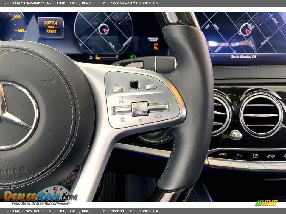2020 Mercedes-Benz S 450 Sedan Steering Wheel Photo #22