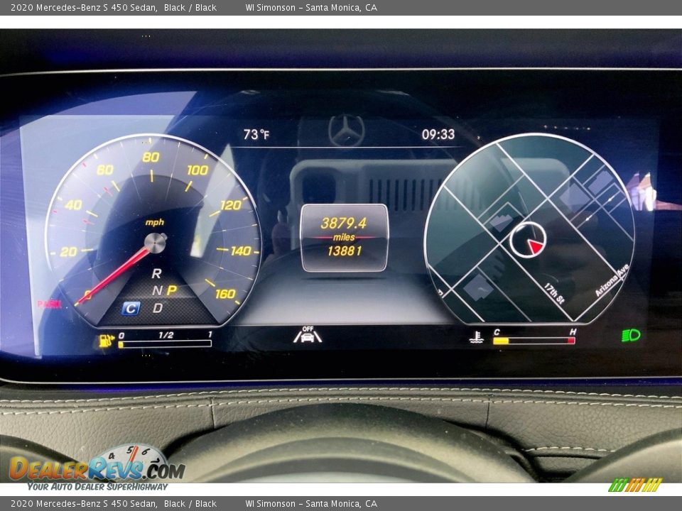 2020 Mercedes-Benz S 450 Sedan Gauges Photo #23