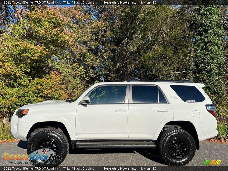 White 2022 Toyota 4Runner TRD Off Road 4x4 Photo #1