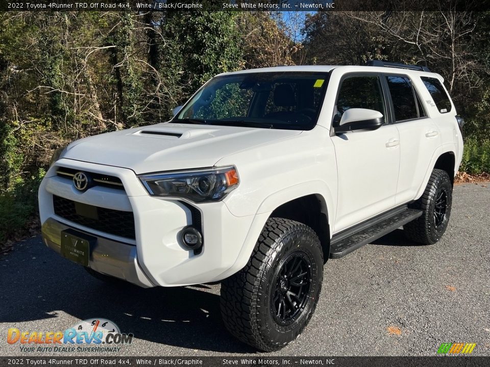 White 2022 Toyota 4Runner TRD Off Road 4x4 Photo #2