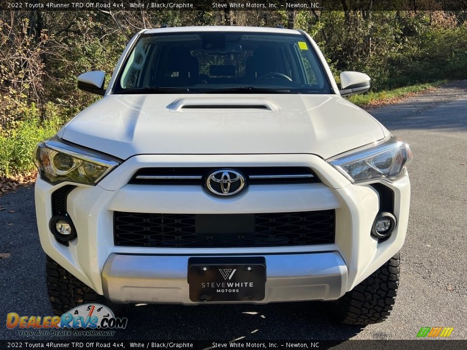 2022 Toyota 4Runner TRD Off Road 4x4 White / Black/Graphite Photo #3