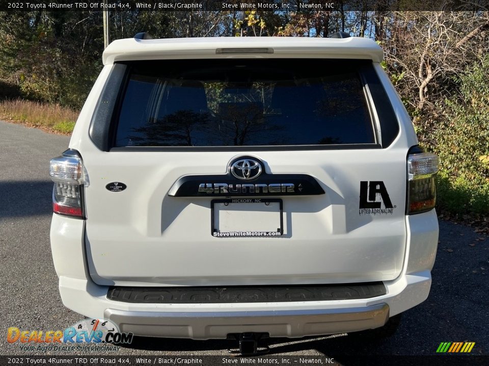 2022 Toyota 4Runner TRD Off Road 4x4 White / Black/Graphite Photo #7