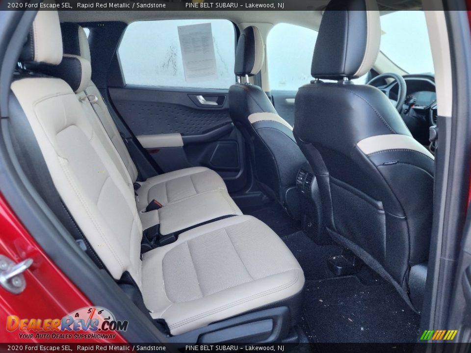 Rear Seat of 2020 Ford Escape SEL Photo #6