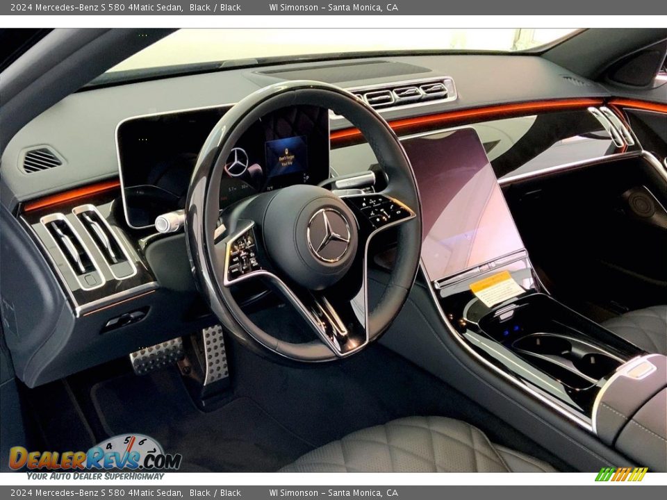 Dashboard of 2024 Mercedes-Benz S 580 4Matic Sedan Photo #4