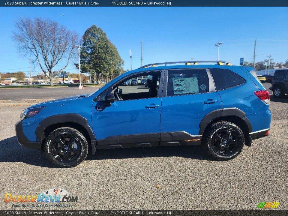 2023 Subaru Forester Wilderness Geyser Blue / Gray Photo #3