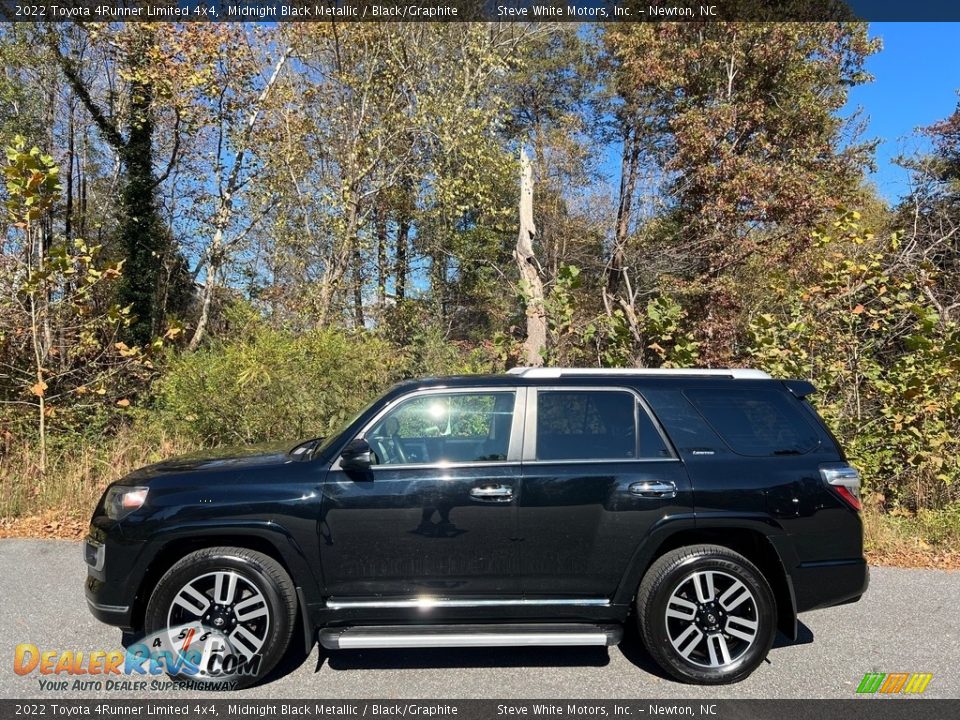 Midnight Black Metallic 2022 Toyota 4Runner Limited 4x4 Photo #1