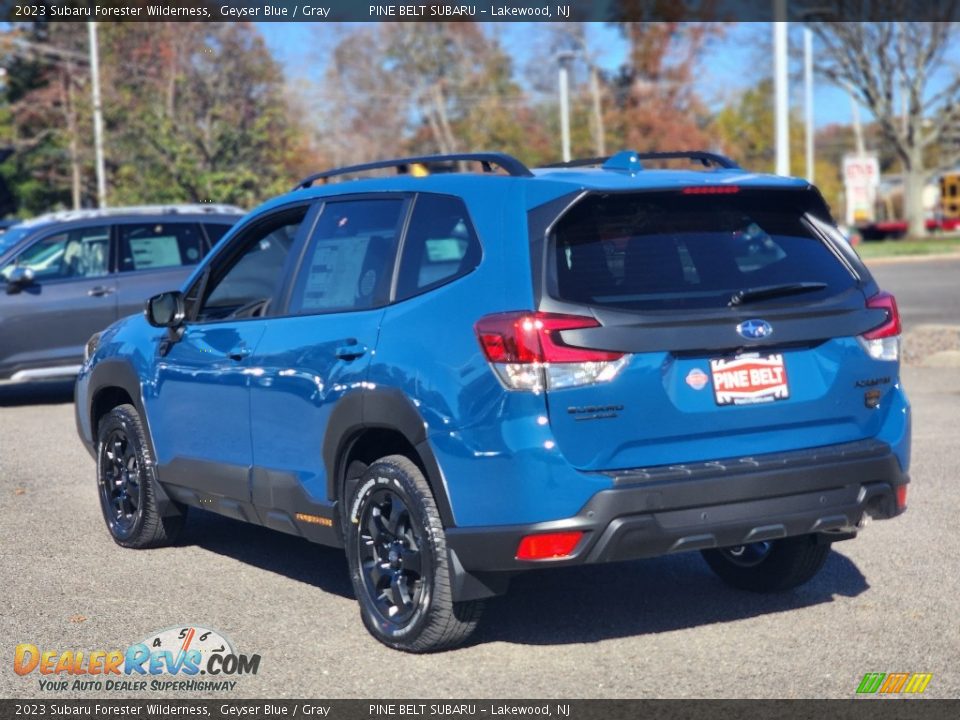 2023 Subaru Forester Wilderness Geyser Blue / Gray Photo #4