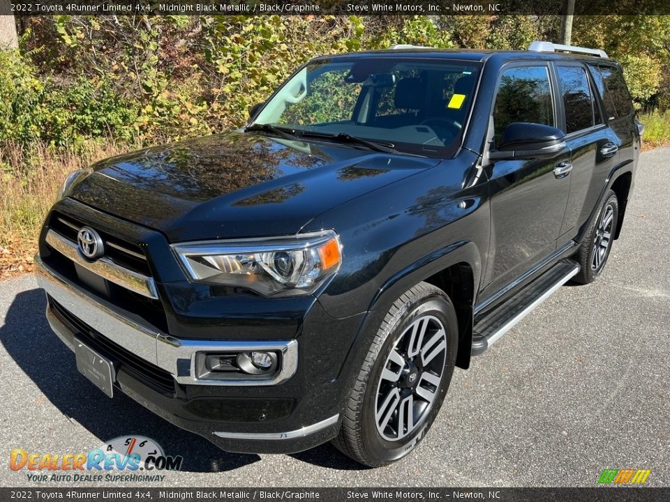 Midnight Black Metallic 2022 Toyota 4Runner Limited 4x4 Photo #2