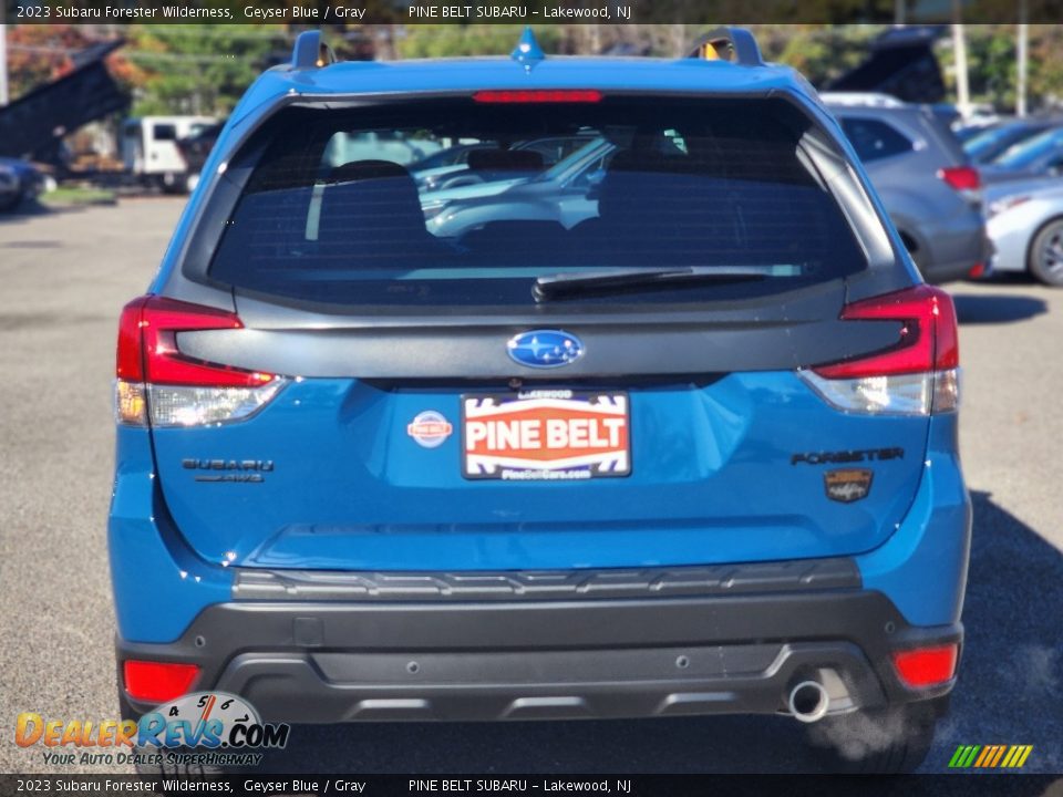 2023 Subaru Forester Wilderness Geyser Blue / Gray Photo #6