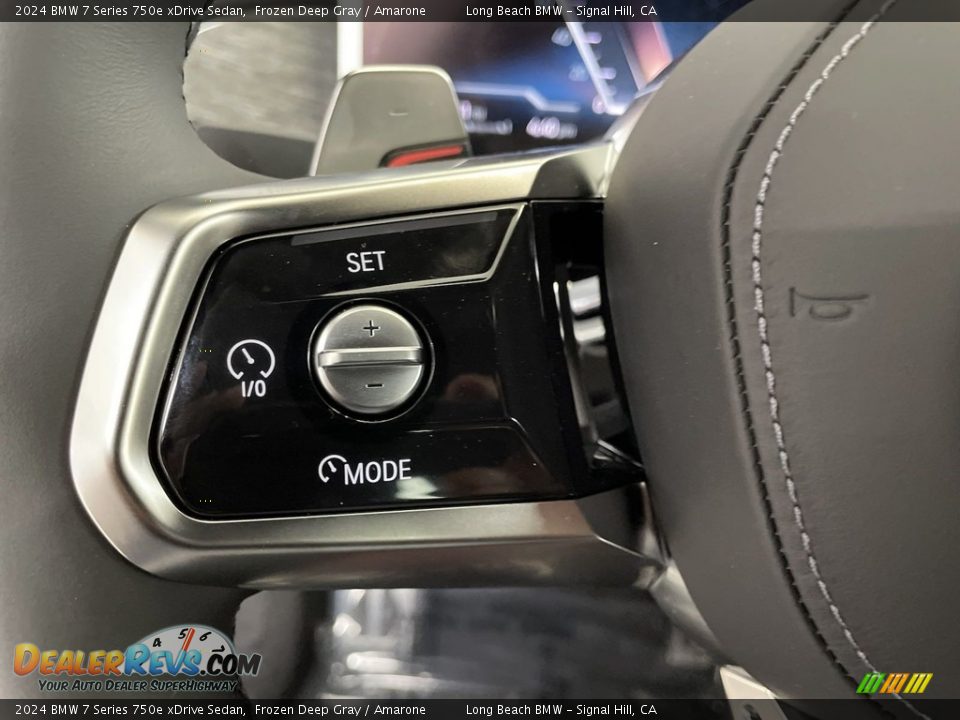 2024 BMW 7 Series 750e xDrive Sedan Steering Wheel Photo #14