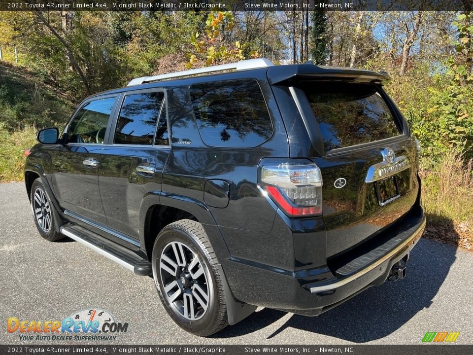 Midnight Black Metallic 2022 Toyota 4Runner Limited 4x4 Photo #8