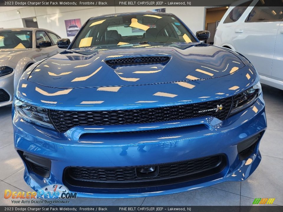 2023 Dodge Charger Scat Pack Widebody Frostbite / Black Photo #2