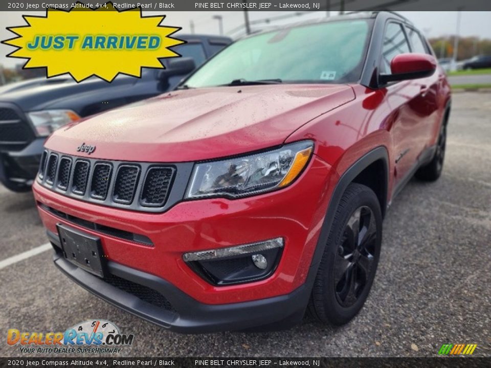 2020 Jeep Compass Altitude 4x4 Redline Pearl / Black Photo #1