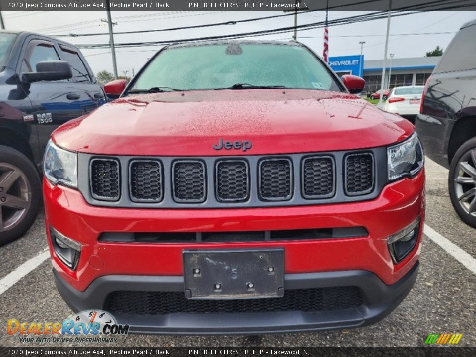 2020 Jeep Compass Altitude 4x4 Redline Pearl / Black Photo #2