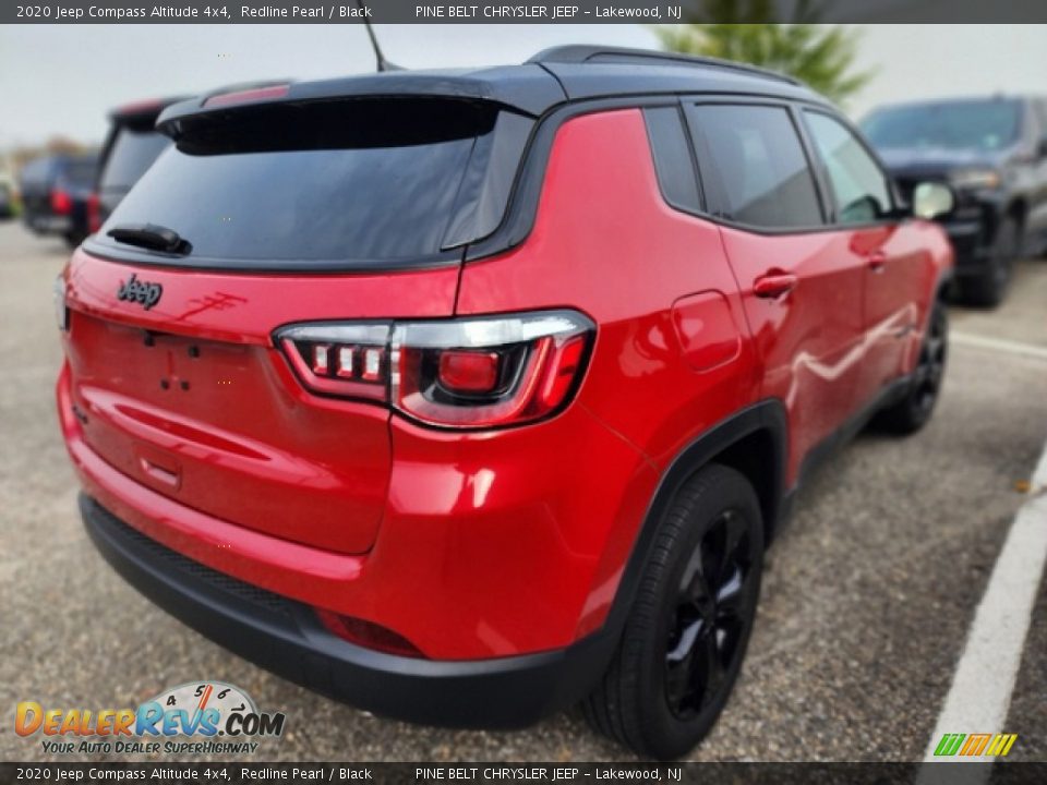 2020 Jeep Compass Altitude 4x4 Redline Pearl / Black Photo #3