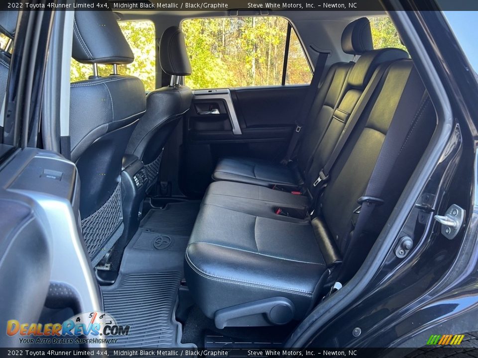 Rear Seat of 2022 Toyota 4Runner Limited 4x4 Photo #13