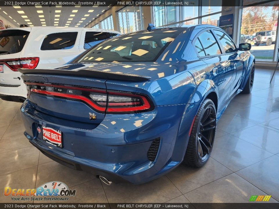 2023 Dodge Charger Scat Pack Widebody Frostbite / Black Photo #6