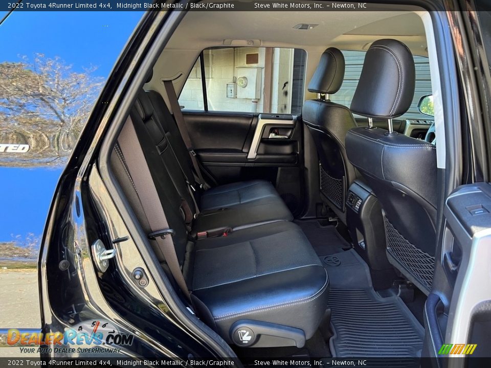 Rear Seat of 2022 Toyota 4Runner Limited 4x4 Photo #17
