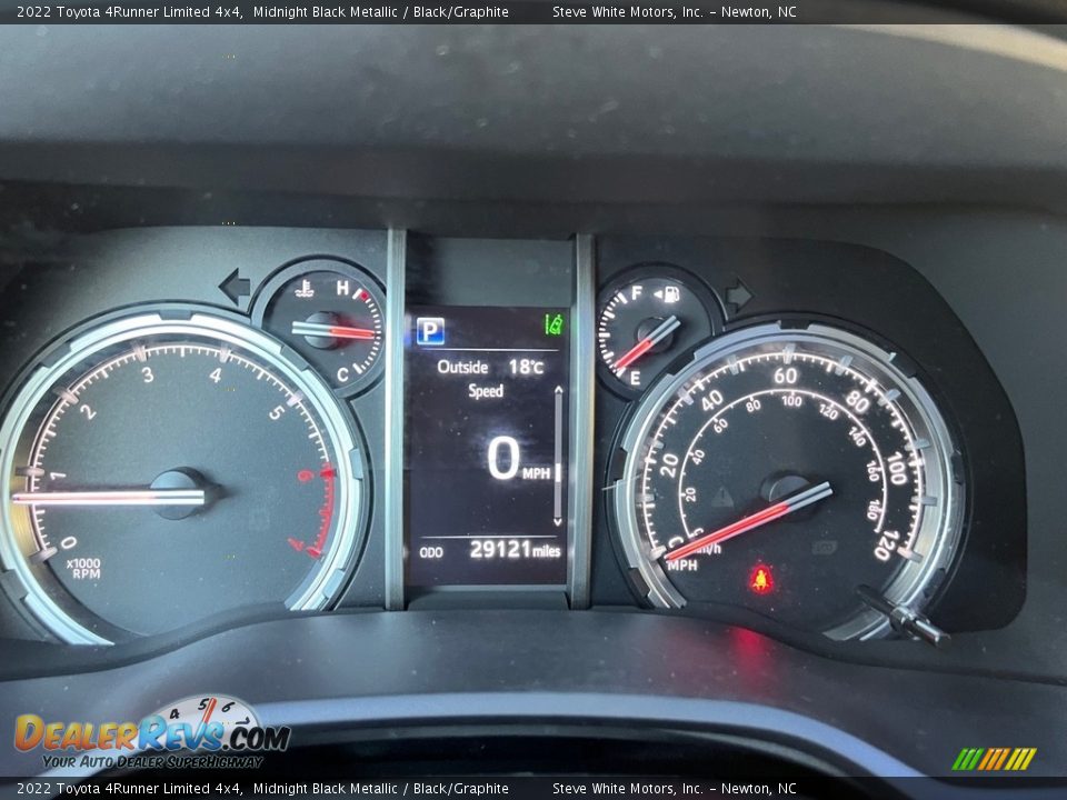 2022 Toyota 4Runner Limited 4x4 Gauges Photo #21