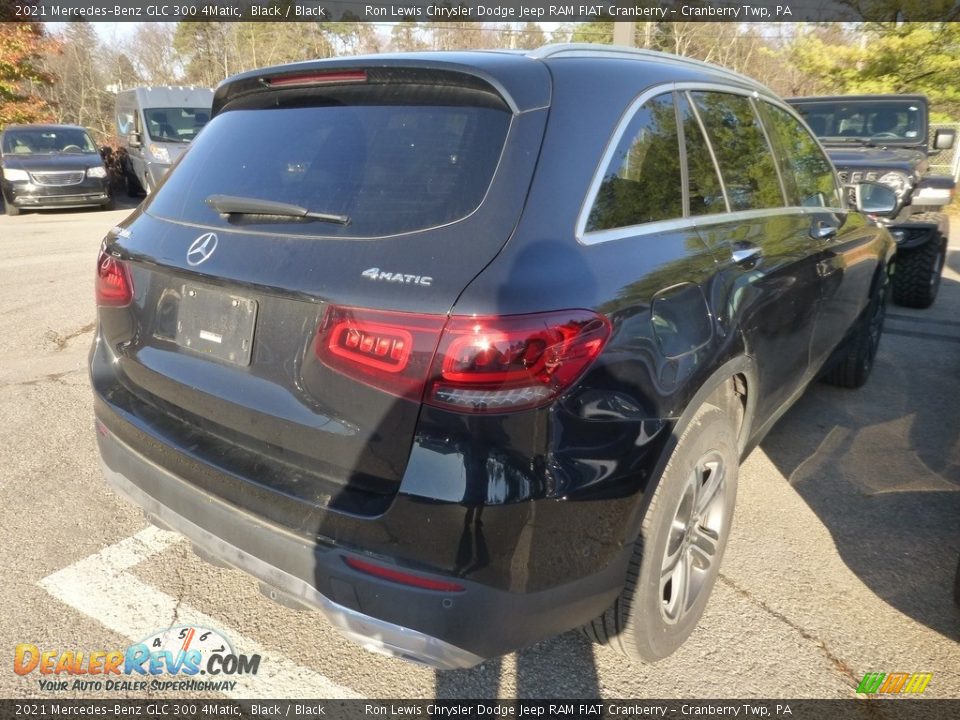 2021 Mercedes-Benz GLC 300 4Matic Black / Black Photo #4