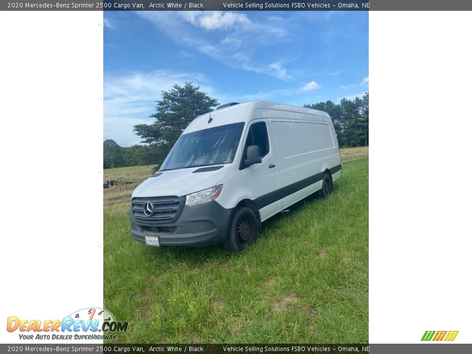 Front 3/4 View of 2020 Mercedes-Benz Sprinter 2500 Cargo Van Photo #1