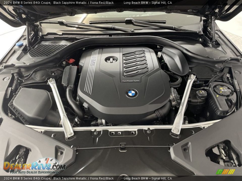 2024 BMW 8 Series 840i Coupe 3.0 Liter M TwinPower Turbocharged DOHC 24-Valve VVT Inline 6 Cylinder Engine Photo #9