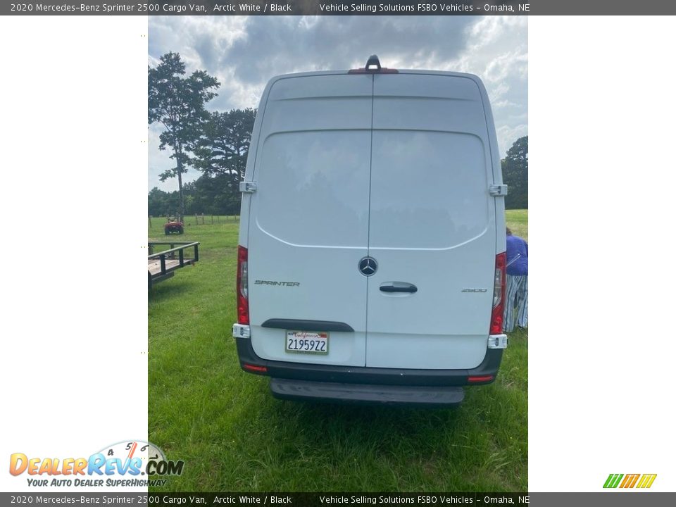 2020 Mercedes-Benz Sprinter 2500 Cargo Van Arctic White / Black Photo #5