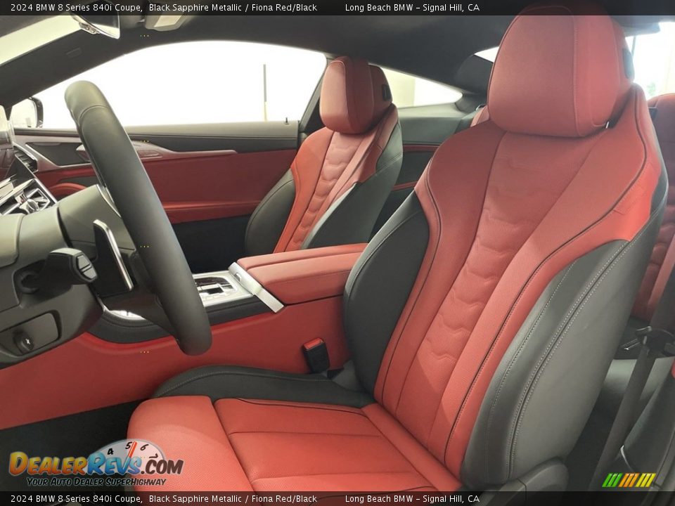 Front Seat of 2024 BMW 8 Series 840i Coupe Photo #13