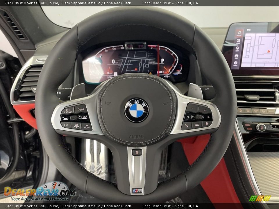 2024 BMW 8 Series 840i Coupe Steering Wheel Photo #14