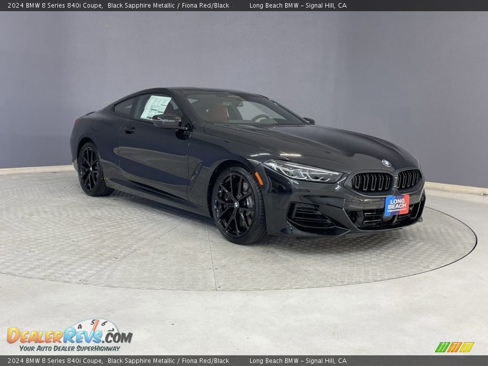 Front 3/4 View of 2024 BMW 8 Series 840i Coupe Photo #27