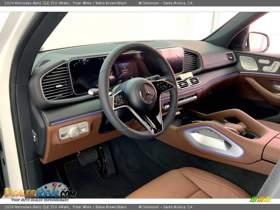 Dashboard of 2024 Mercedes-Benz GLE 350 4Matic Photo #4