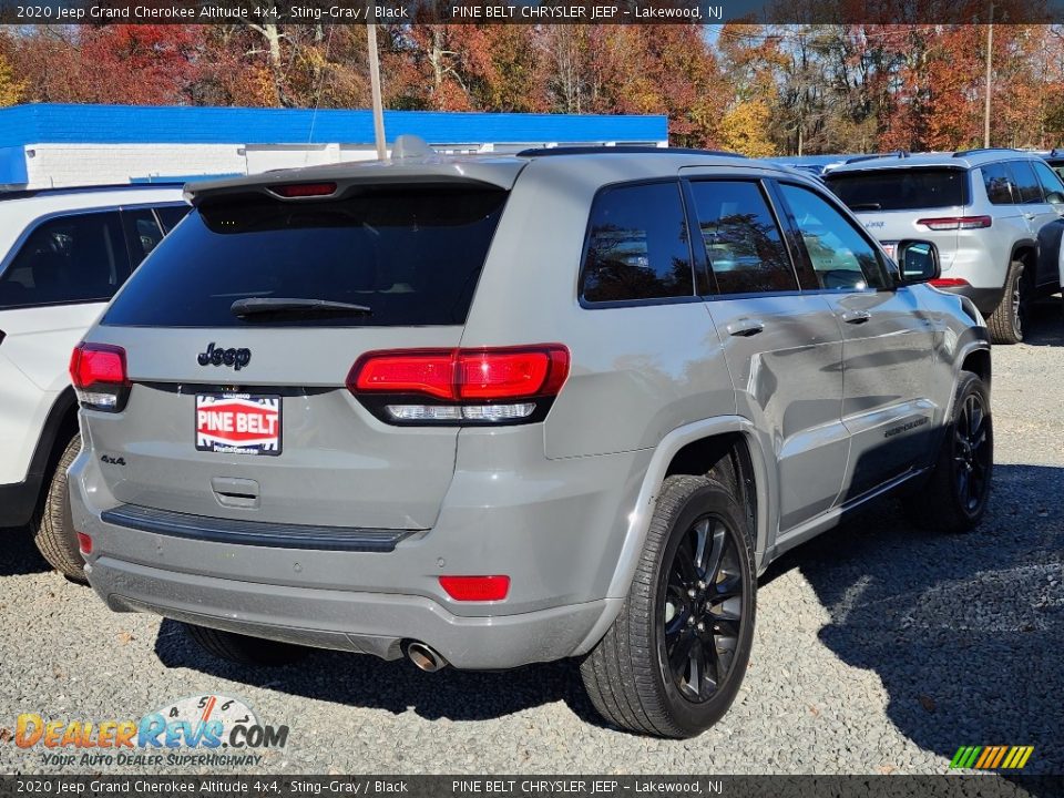 2020 Jeep Grand Cherokee Altitude 4x4 Sting-Gray / Black Photo #3