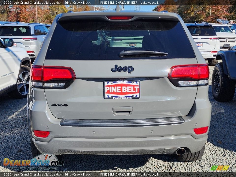 2020 Jeep Grand Cherokee Altitude 4x4 Sting-Gray / Black Photo #4