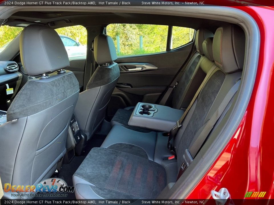 Rear Seat of 2024 Dodge Hornet GT Plus Track Pack/Blacktop AWD Photo #13