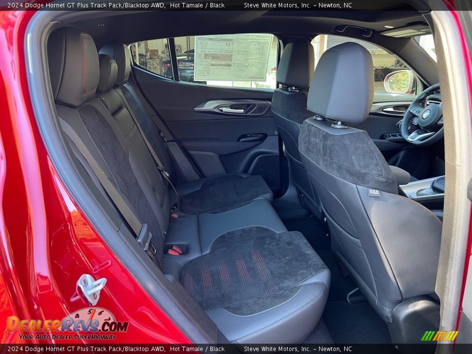 Rear Seat of 2024 Dodge Hornet GT Plus Track Pack/Blacktop AWD Photo #15