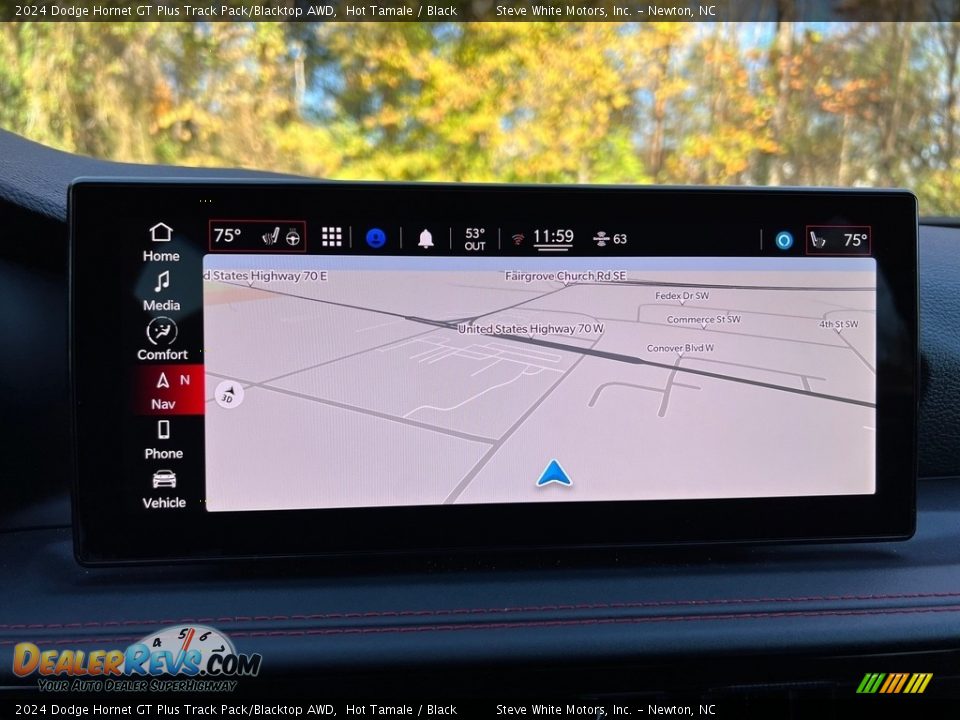 Navigation of 2024 Dodge Hornet GT Plus Track Pack/Blacktop AWD Photo #20