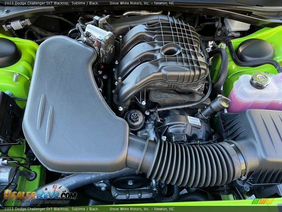 2023 Dodge Challenger SXT Blacktop 3.6 Liter DOHC 24-Valve VVT V6 Engine Photo #9