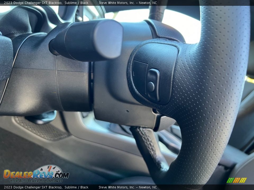 2023 Dodge Challenger SXT Blacktop Steering Wheel Photo #14