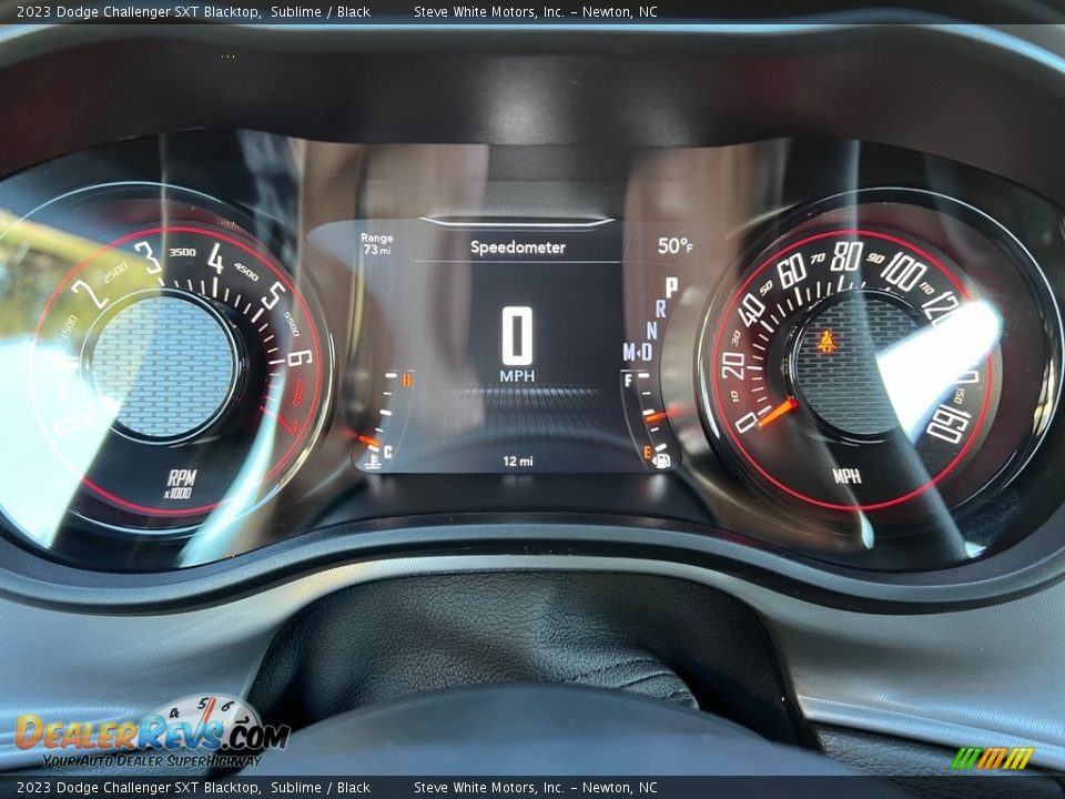 2023 Dodge Challenger SXT Blacktop Gauges Photo #19