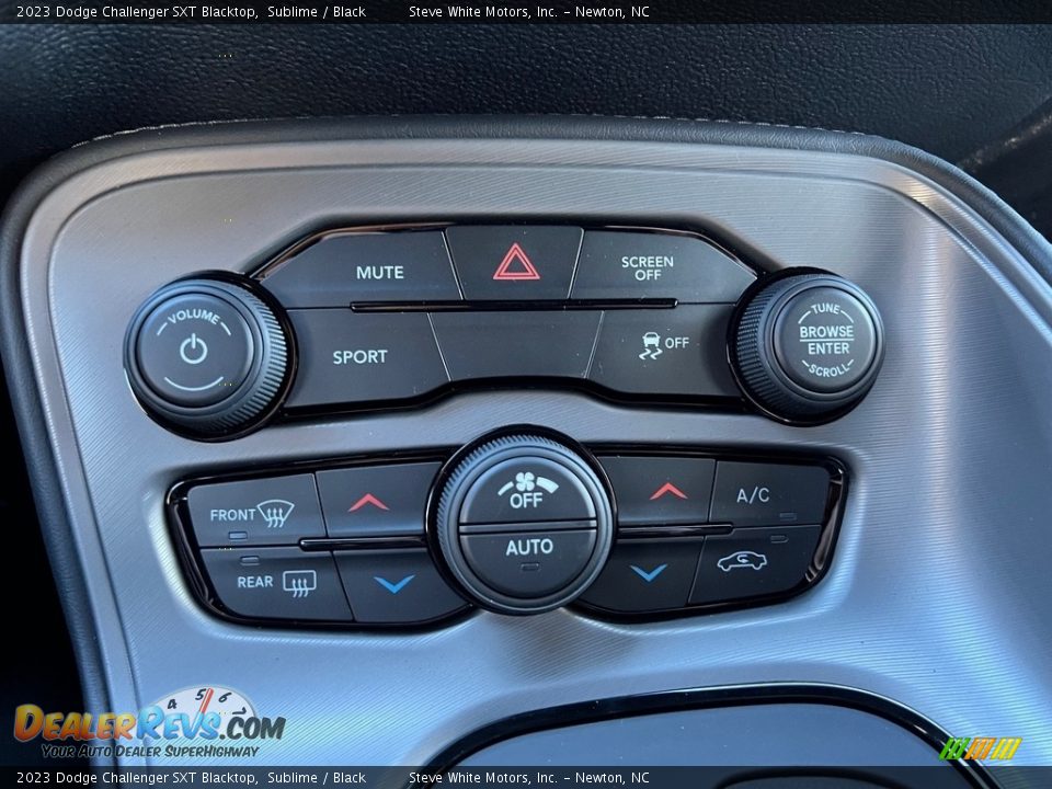 Controls of 2023 Dodge Challenger SXT Blacktop Photo #23