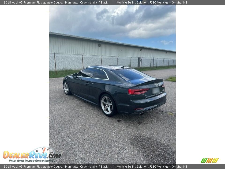 Manhattan Gray Metallic 2018 Audi A5 Premium Plus quattro Coupe Photo #2