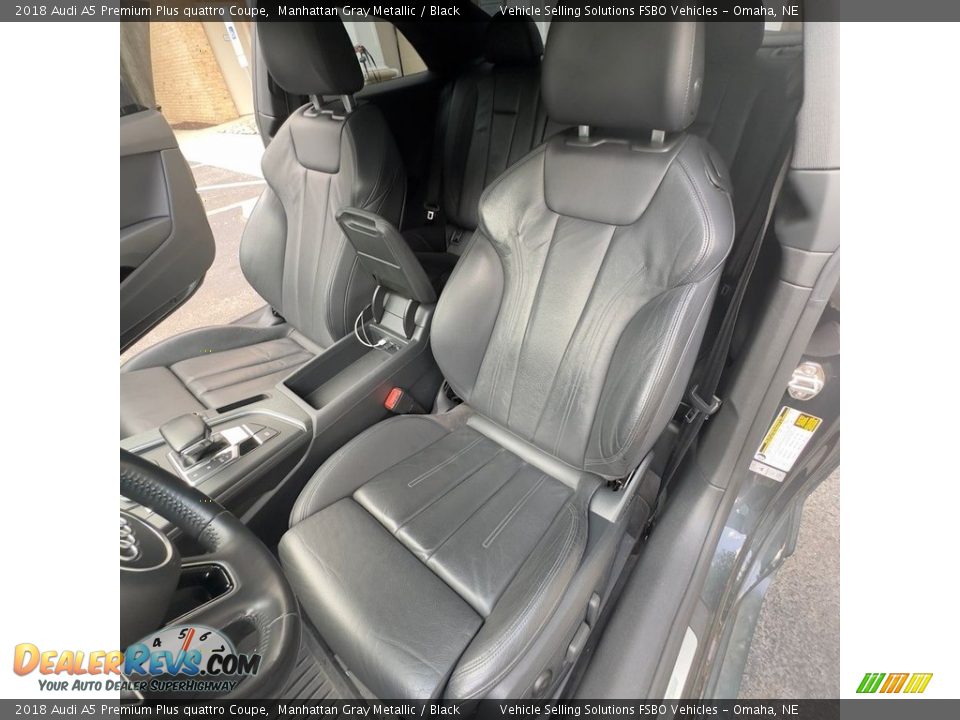 Front Seat of 2018 Audi A5 Premium Plus quattro Coupe Photo #9